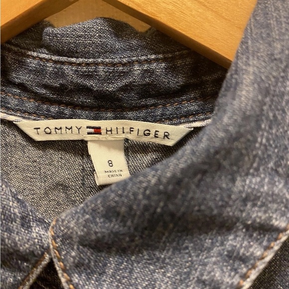 Tommy Hilfiger Denim Sleeveless Dress Size 8 GUC - Picture 2 of 13